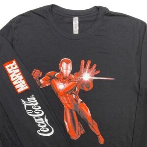 Marvel x Ironman x Coca Cola collab promo shirt